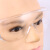 东部工品防飞沫劳保防护眼镜防雾全透明护目镜 百叶窗（普通款）