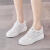 AT安崉小白鞋女2023春夏款真皮网面透气软底舒适一脚蹬时尚 白色 38