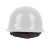 GUANJIE固安捷1533玻璃钢盔式安全帽（YD型下颏带）*1顶 白色 白色