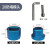 热熔机模具头热熔器防堵加厚模头20-25PPR水管不粘烫模头PE32塑焊 孔雀蓝 20(4分)防堵加厚模头