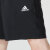 阿迪达斯 （adidas）男装运动套装24夏新款休闲印花宽松透气短袖T恤五分裤短裤两件套 印花T恤+五分裤 S/175
