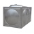 郝鹤纳储水箱304不锈钢长方形加厚组合式定制保温地埋蓄水池 0.125吨(长0.5M宽0.5M高0.