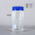 透明高硼硅玻璃试剂瓶广口瓶蓝盖瓶样品瓶化学实验瓶大口耐高温瓶 透明500ml硅胶垫