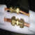 加厚空调铜管延长专用对接头 铜钠子 双接头 铜管加长对丝 免焊接 小3匹对接头 16和6