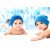 宝宝海报照片宝宝画报可爱漂亮孕妇小孩胎教大图片墙贴画bb婴儿画 16号 双胞胎