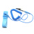 瑞正德 防静电手环 有线手腕带 带松紧 PU蓝色加粗线径2.5MM（4米）