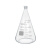 磨口三角烧瓶具标口三角瓶标准磨口锥形瓶三角摇瓶19%2324%2329%2 150ml/19%23