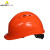 代尔塔代尔塔102009安全帽 工地建筑施工业头盔 防砸透气抗冲击 橙色