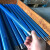 塑料网套钢瓶螺纹定型网兜尼龙螺杆保护网工业防震网套防护包装网 40mm(蓝色网套1公斤)