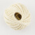 海斯迪克 HKL-1082 彩色麻绳 包装捆绑绳 手工编织绳吊牌绳 黄色*1卷