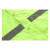 冰禹 环卫雨衣套装 防汛救援劳保警示安全交通施工雨衣 分体兰格条 绿色4XL BYT-76