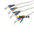 铜芯护套线2/3/4芯软线电缆线ZR-RVV1.5 2.5 4 6平方信号电源线嘉博森 RVV 3芯1平方 100米