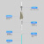 神盾卫士（SDWS）光纤跳线LC-ST 10米OM3多模双芯万兆工业电信级