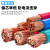 用电线广州珠江电缆BVR1.5/2.5/4/6平方芯装多股软线 1.5平方 单皮软线 100米 蓝色