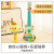 俏娃宝贝（QIAO WA BAO BEI）儿童话筒玩具麦克风唱歌机一体机女孩1-3-6岁男孩宝宝K歌生日礼物 黄充电蓝牙：儿童话筒+恐龙里里