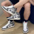 耐克（NIKE）【潮】Air Jordan aj1板鞋男女情侣春季新款中高帮休闲运动篮球鞋 FD1437-051/DZ5485-051白灰 40.5