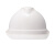 梅思安V-Gard-500ABS豪华超爱戴帽衬V型有孔安全帽施工建筑工地劳保防撞头盔白色1顶
