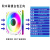棱镜4代Pro 12CM机箱散热风扇5V3针ARGB神光同步 炫彩PWM温控 积木联镜白色正向