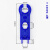 光伏接头扳手 MC4太阳能光伏连接器专用扳手 卡位省力板手 1000V-蓝色款一把