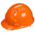 WXSITEAN(斯特安) 安全帽 新国标ABS三筋透气型 防砸透气 电力建筑施工抗冲击 三筋透气桔色