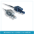 HFBR4503/4513Z跳线 塑料光纤连接线 风电变压变频器高信号线 4503-4503灰色对灰色 量大可议 单工/单芯1m