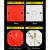 加厚工地86型线盒盖板标准工程保护暗盒盖板面板pvc保护盖 四方内盖板红色