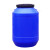 加厚化工桶塑料桶酵素桶25升50升密封储水桶带盖级发酵桶 50L蓝色超厚款 配内盖