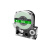 创硕（TECHAIN） KJM/PTe-725/SD9GW/LC-3GWP标签色带 绿底白字9mm宽 适用LW-C410 700 SR230 530C