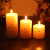 者也(ZYE) 家庭日常停电照明白蜡烛抗洪防汛应急蜡烛 直径7.5*高10cm(1个）