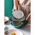 墨申10个装景德镇家用米饭碗陶瓷碗单个吃饭碗餐具碗碟套装碗盘小汤碗 宝石绿5英寸碗4个【新升级釉下