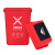 科力邦（Kelibang） 户外垃圾桶 大号环卫垃圾桶分类垃圾桶厨余有害商用景区物业翻盖垃圾桶60L KB1031 红色