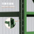 全拓 QUANTUO 仓储货架多功能置物架展示架中型四层200kg/承重2000*600*2000mm军绿色