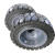 工程车叉车运输车实心轮胎400850088工厂车间设备专用加厚耐磨 4008实心轮胎普通型钢圈可选配