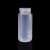 PP广口塑料瓶PP大口瓶耐高温高压瓶半透明实验室试剂瓶酸碱样品瓶 PP半透明1000ml(3个)