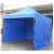 谐晟 可伸缩折叠帐篷 雨棚大伞遮阳棚折叠用遮雨篷伸缩式蓬 2m*2m黑架三面围布 1个