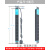 PDU机柜E1080电源插座机箱专用19英寸铝排插接线板电源10/16A 10A全长1.8米GEN-1080