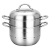 美厨（maxcook）不锈钢二层蒸锅 26cm复底加厚蒸煮两用 电磁炉燃气炉煤气灶通用MCZ-177