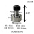 螺栓型滚轮滚针轴承CF3:4:5:6:8:10:12:16:18:凸轮随动器 CF24B(KR62PP)IKO进口 需要其它型号尺寸规格联系客服