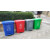 新款40脚踩大号户外厨房可回收其他干湿分类脚踏垃圾桶 *40L绿色厨余垃圾