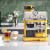 德龙咖啡机EC9155半自动研磨一体小型+多士炉+电热水壶 萨丁尼亚绿 官方标配