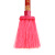 康丽雅 K-2313 木杆塑料单个小扫把 物业学校笤帚清洁扫帚 小斜五硬毛-10个装