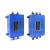 光缆接线盒 矿用本安型光纤接线盒 防爆光纤接线盒 FHG4 FHG6侧至 天蓝色 FHG6