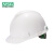 梅思安/MSA V-Gard PE标准型无透气孔V型安全帽 附下颚带 一指键帽衬 安全帽 1顶 厂家直发 可定制 LR+不合适