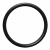 驼铃纵横 MFJ0737 丁腈O型圈密封圈 线径2.4mm黑色防水耐油密封胶圈 （100个） 优质丁晴外经16*2.4 