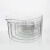 蜀牛玻璃结晶皿 平底皿 耐高温 高硼硅实验室用 高硼硅结晶皿 90mm