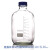 悦成 蓝盖试剂瓶GL45  GL80口 透明 棕色试剂瓶  方瓶试剂瓶 耐高温 蓝盖试剂瓶 5000ml 现货 
