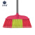 正奇谊 LQG-33 软毛扫地扫帚单个扫地清洁工具 8673 拼色配97cm木杆
