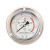 耐震压力表YN100ZT轴向带边表盘固定式压力表气压水压油压液压表 压力-0.1~0.5Mpa