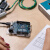 创客开发板+线适用于arduino UNO R3 改进集成扩展板R4官方开发板 arduino PH创客主板带2路电机+数据线