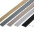 适之铝合金平条一字型平板木地板门槛压条收边条扣背景墙金属装饰线条 瓷白色/打胶款 10mm0.9m